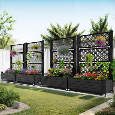 Freeport Park® Heise 9 In 1 Modular Galvanized Steel Raised